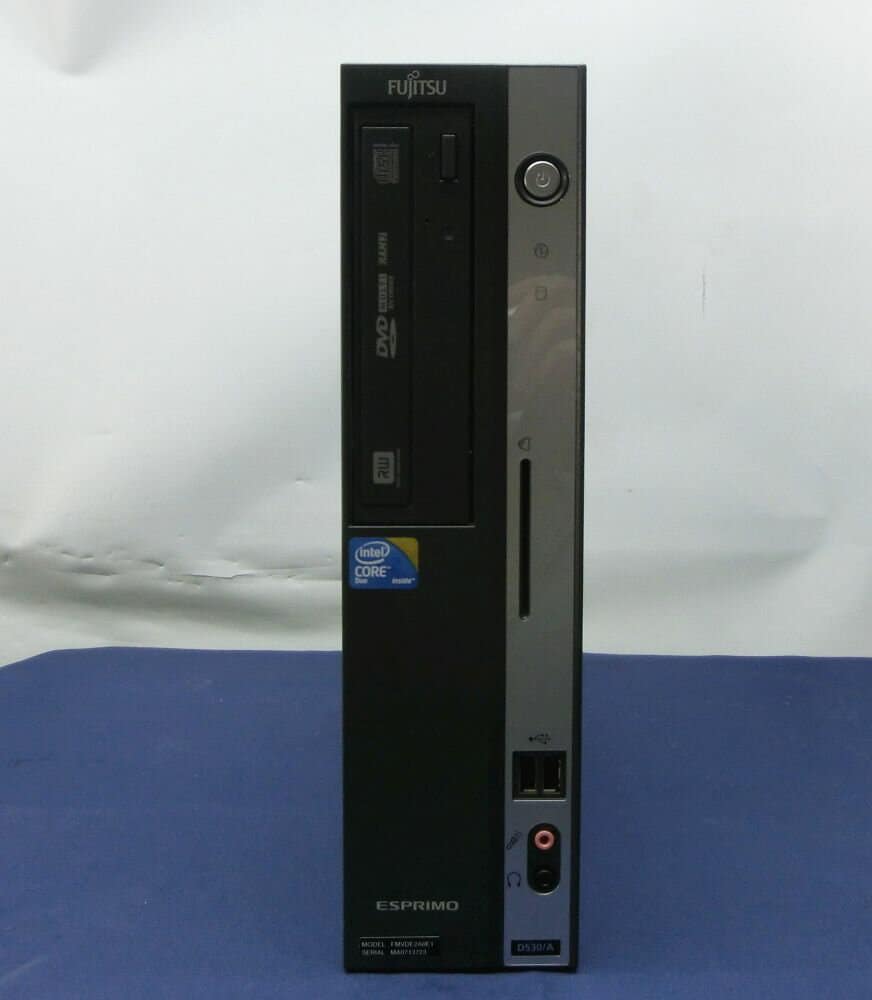 Used]desktop PC Fujitsu ESPRIMO D530/A Core 2 Duo E7500 memory 4GB 