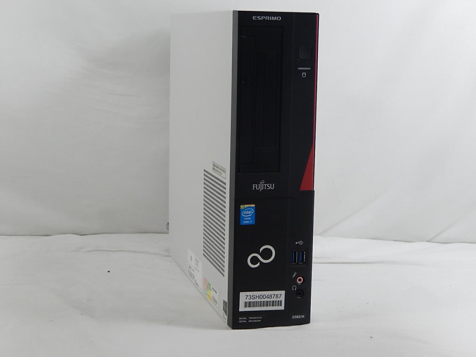 R680 FUJITSU/ESPRIMO D583/H/Core i5-4570/メモリ4GB/HDDなし 
