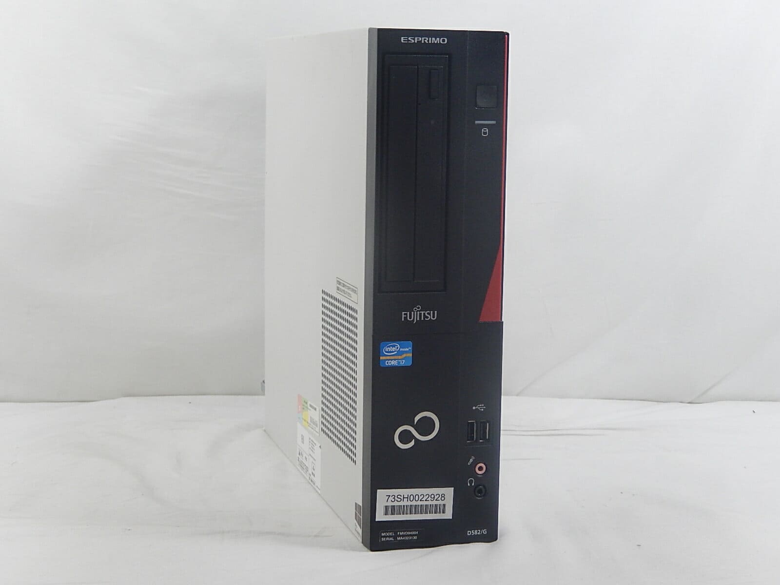 富士通 ESPRIMO D582/G FMVD04004 Core i3 3240 3.40GHz 4GB メモリ