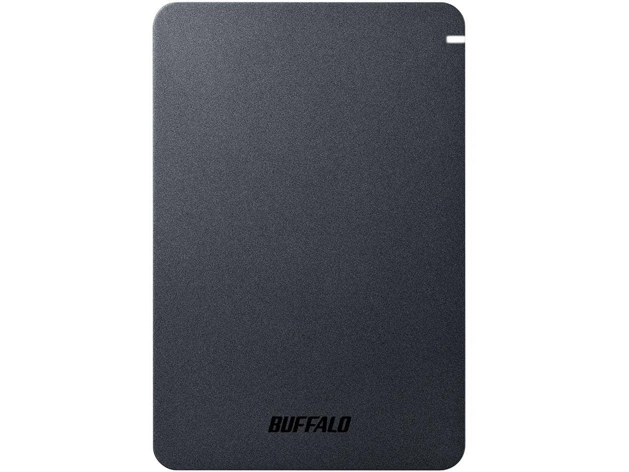 New]Buffalo USB3.1 Gen.1 Portable HDD 2TB Black Shockproof HD-PGF2.0U3-BBKA  - BE FORWARD Store