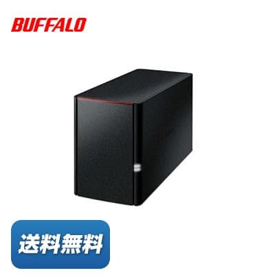 New]BUFFALO/ buffalo link station for SOHO LS220DN0402B 2 bay 2 drive 2TB X  2 4TB - BE FORWARD Store