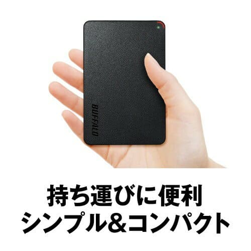 New]Portable HDD 1TB HD-PCFS1.0U3-BBA for BUFFALO Mini station 