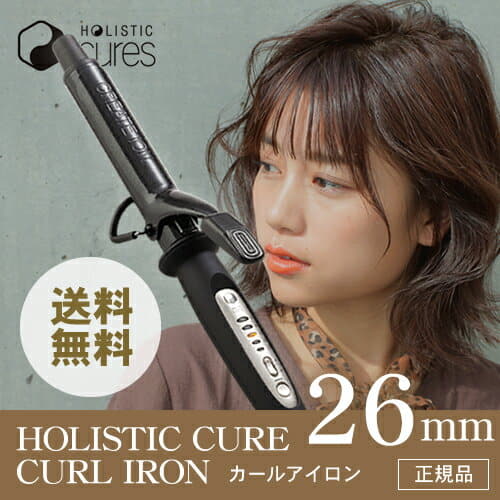 New]Create Ion Holistic Cure Curl Iron 26mm CCIC-G7208B - BE