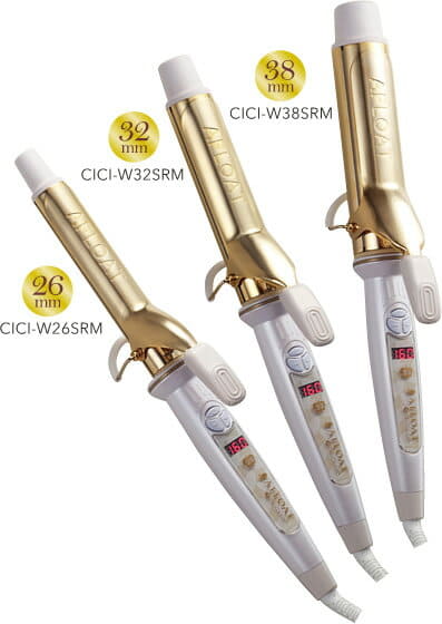 New]Create Ion Afloat Special Curl Iron 26mm/32mm/38mm CICI-W26SRM