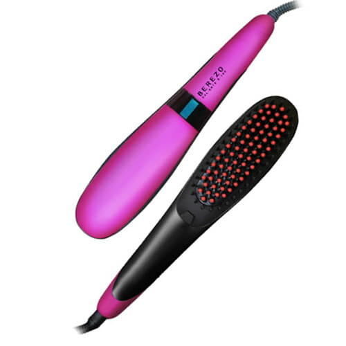 New]BEREZO CALIENTE Far Infrared and Negative Ion Brush Iron B100