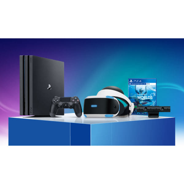 New Sony Interactive Entertainment Playstation4 Pro Playstationvr Days Of Play Pack 2tb Game Console Cuhj Ps4propsvrdoppack2tb Be Forward Store