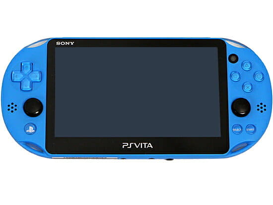 [Used] mer box only in PSVita Wi-Fi model Aqua blue PCH-2000 ZA23