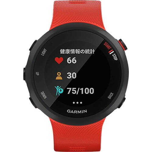 New Garmin Foreathlete 45 Lava Red 010 46 Be Forward Store