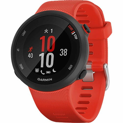 New Garmin Foreathlete 45 Lava Red 010 46 Be Forward Store
