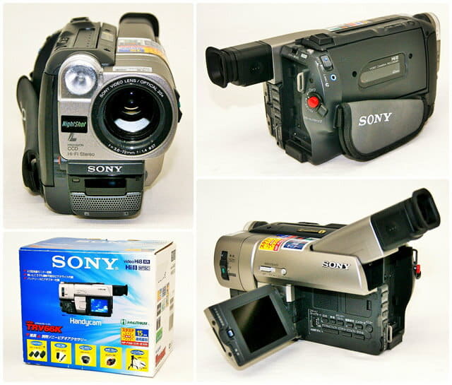 [Used]SONY CCDTRV66K high eight video camera (VideoHi8/8mm video camera Handycam) Hi8 method