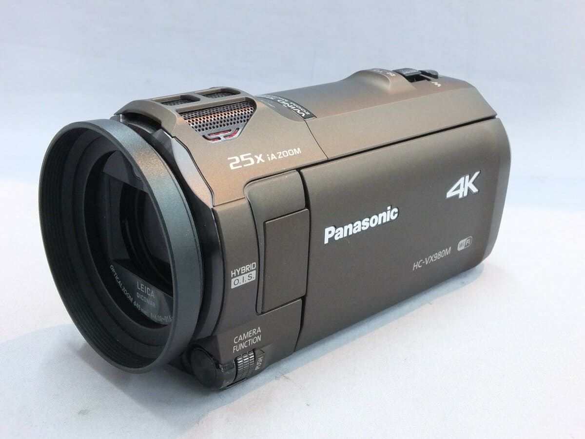 (非常に良い)パナソニック デジタル4Kビデオカメラ VX980M 64GB あとから補正 ブラウン HC-VX980M-T