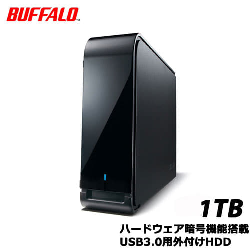 New]BUFFALO DriveStation HD-LX1.0U3D [external HDD 1TB HW code function USB3.0] BE Store