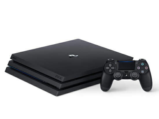 New]SONY Play Station 4 Pro 2TB jet Black CUH-7200CB01 - BE 