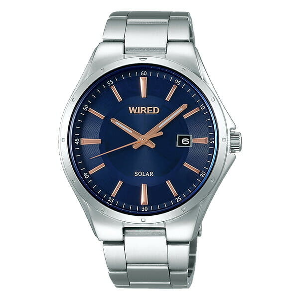 wired solar chronograph