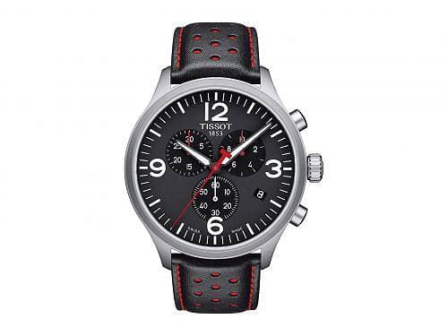 New]Watch fob watch Tissot Chrono XL - T1166171605702 - Black/Black/Red for  the Tissot Tissot mens - BE FORWARD Store