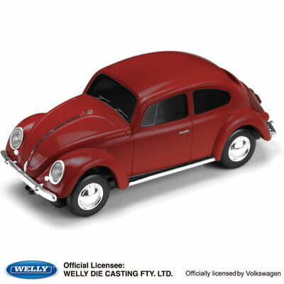New]Greenhouse Volkswagen Beetle USB memory 8GB UFDVB8G-RD - BE