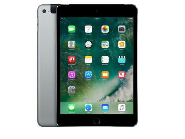 Used] tablet Apple iPad mini4 Wi-Fi 32GB au (A you) Space