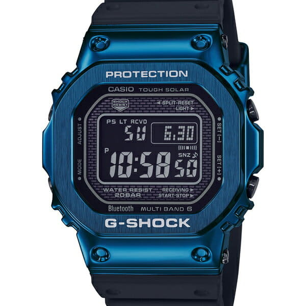 g shock bluetooth blue