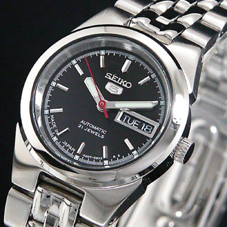 [New]Watch Lady's Black SYMG55J1 for the SEIKO 5 SEIKO - BE FORWARD Store