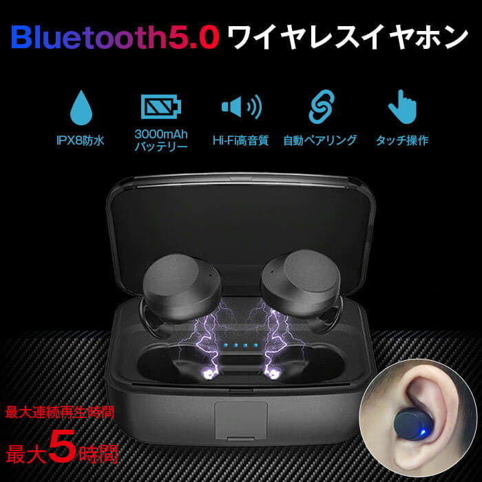New Touch Two C3 Wireless Bluetooth5 0 Earphone Left And Right Independent Type Both Ears One Ears Ipx8 High Sound Quality Tws Be C3 Be Forward Store