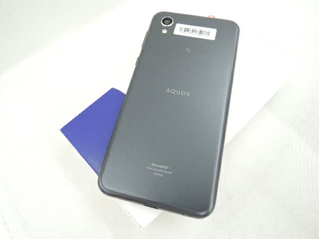 Used]au eyu SHARP sharp AQUOS sense2 SHV43 nuance Black