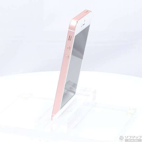 Used]Apple SE 32GB Rose Gold MP852J/A lock cancellation SIM-free