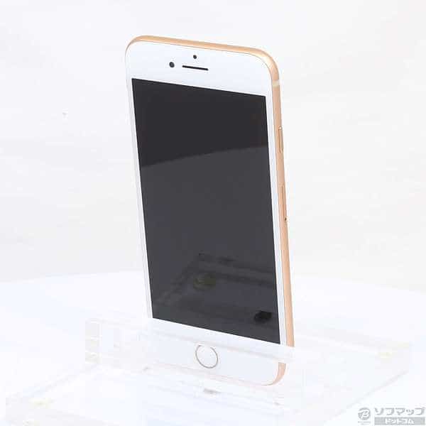 Used]Apple iPhone8 256GB Gold NQ862J/A SIM-free 344-ud - BE 