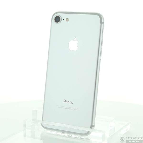 Used]Apple iPhone7 32GB Silver NNCF2J/A SIM-free 269-ud - BE