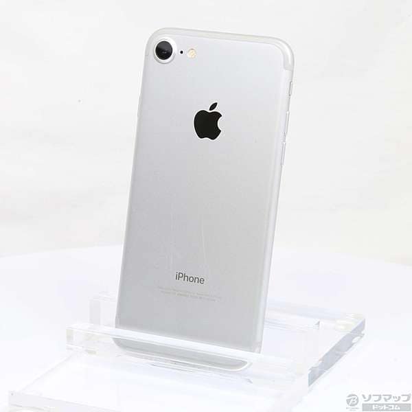 Used]Apple iPhone7 128GB Silver MNCL2J/A SIM-free 295-ud