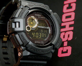 New CASIO Casio G SHOCK G 9300GB 1 Black X Gold Series MADMAN mad man digital Black X Gold series mens watch waterproofing G Shock graduation celebration entrance to school celebration BE FORWARD Stor...