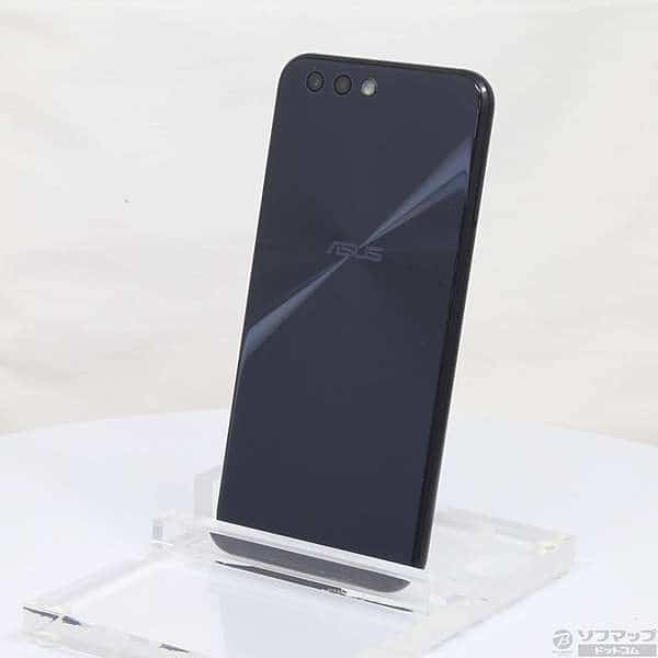 Used]ASUS ZenFone 4 64GB midnight Black ZE554KL-BK64S6 SIM
