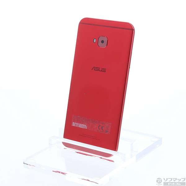 Used]ASUS [display] ZenFone Selfie Pro 64GB Classic red ZD552KL