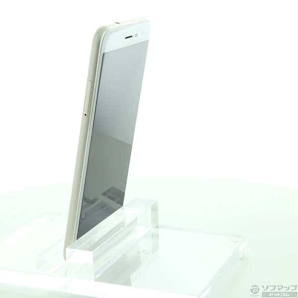 Used]ASUS ZenFone 3 32GB pearl white ASUS_Z017DA SIM-free 344-ud