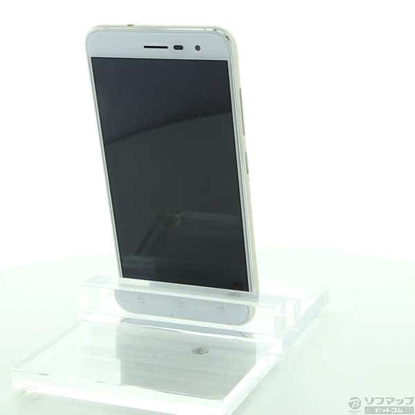 [Used]ASUS ZenFone 3 32GB pearl white ASUS_Z017DA SIM-free 344-ud