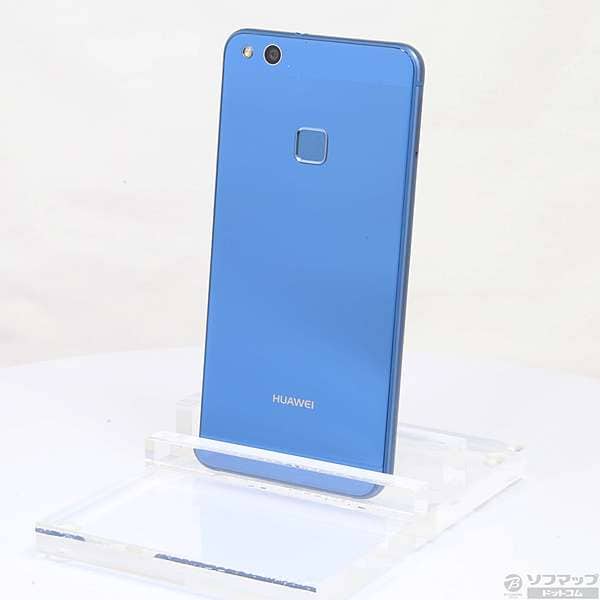 Used]HUAWEI P10 lite 32GB sapphire blue WAS-LX2J SIM-free ◇08/08