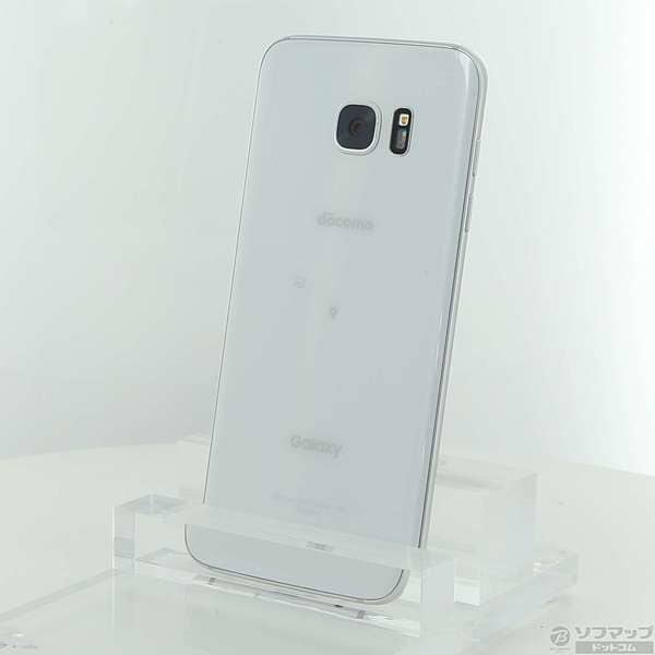 Used]SAMSUNG GALAXY S7 edge 32GB white pearl SC-02H SIM-free 295 