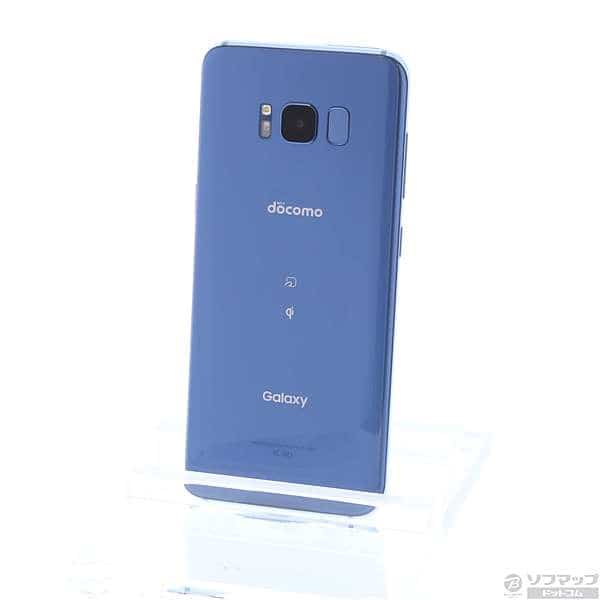 Used]SAMSUNG Galaxy S8 64GB Coral blue SC-02J SIM-free 346