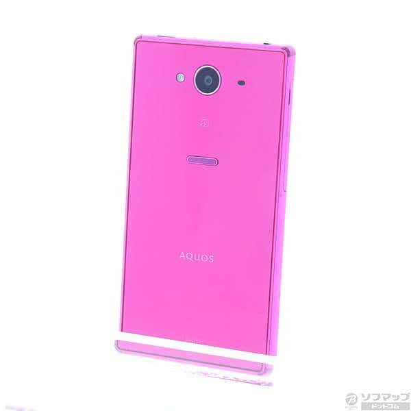 Used]SHARP (sharp) AQUOS ZETA 32GB magenta SH-01H SIM-free 344-ud