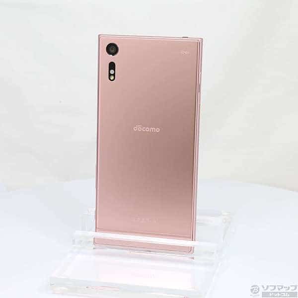 Used]SONY Xperia XZ 32GB deep pink SO-01J SIM-free 295-ud - BE