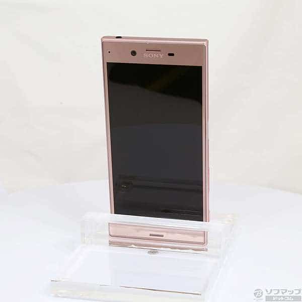Used]SONY Xperia XZ 32GB deep pink SO-01J SIM-free 295-ud - BE