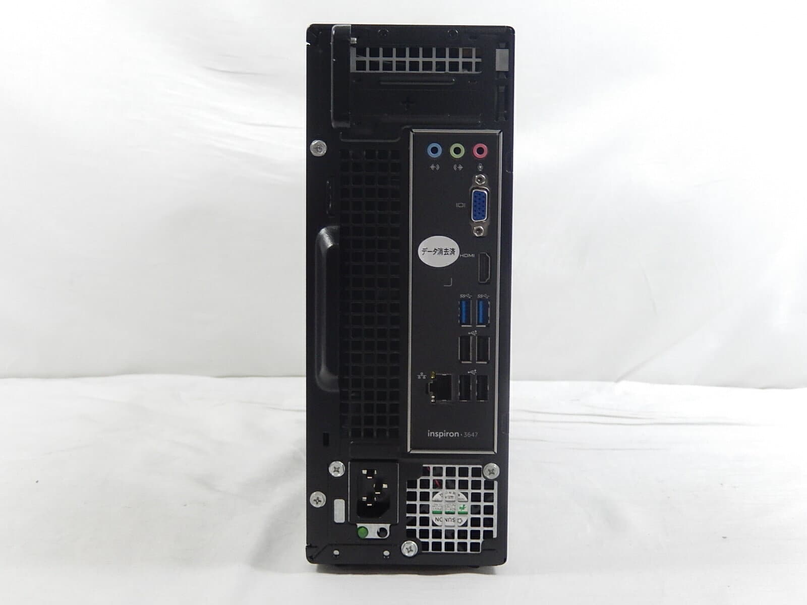 Used]Desktop PC DELL Inspiron 3647/D09S/Corei5 4460S 2.9GHz memory