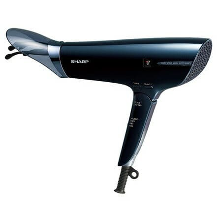 New Ib Jx9k B Plasma Cluster Scalp Beauty Treatment Salon Dryer Sharp Sharp Ibjx9kb Black System Midnight Black Be Forward Store