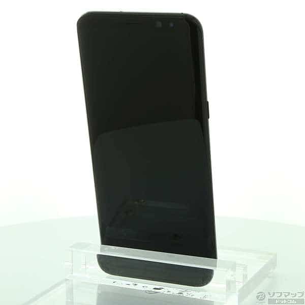 Used]SAMSUNG GALAXY S8+ 64GB midnight Black SC-03J SIM-free