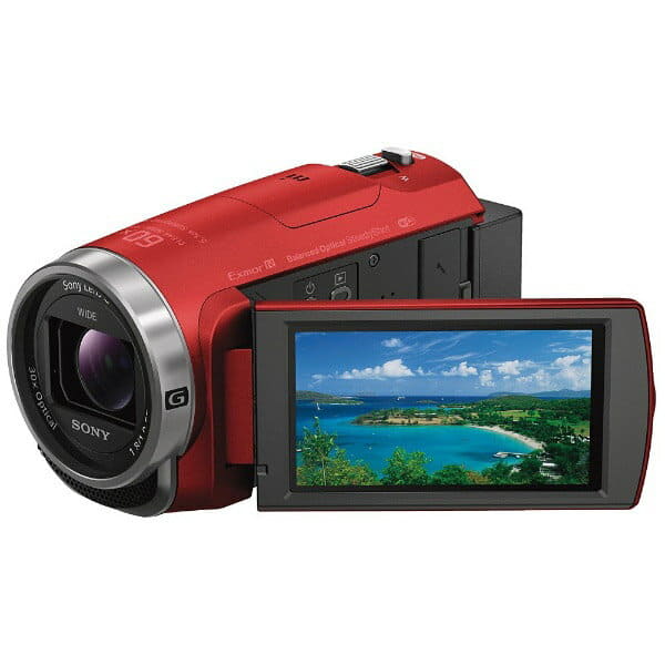 New]SONY (SONY) Handycam HDR-CX680 R red [64GB] full high