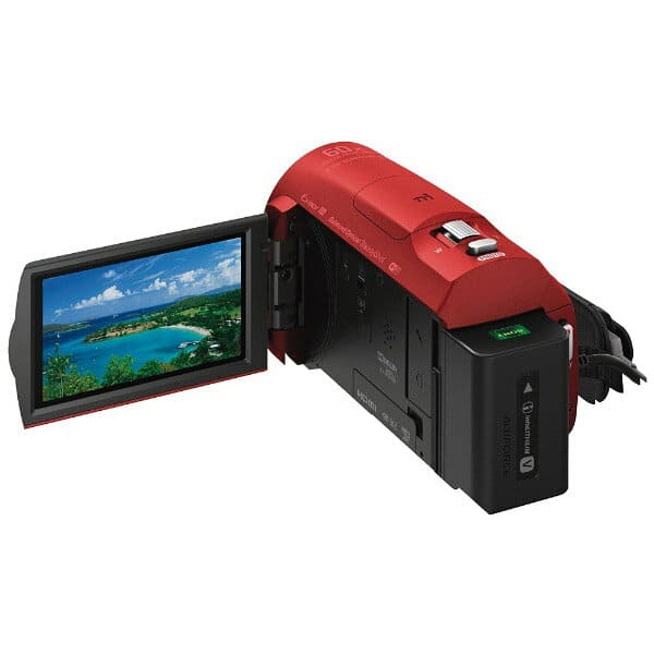 [New]SONY (SONY) Handycam HDR-CX680 R red [64GB] full high-definition video  camera Handycam (HDRCX680R)