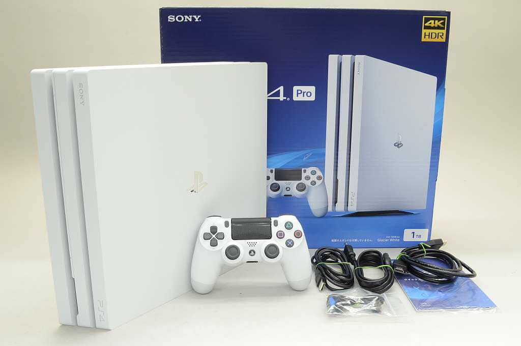 Used]PlayStation4 Pro gray Shah white (1TB) CUH-7200BB02 - BE FORWARD Store