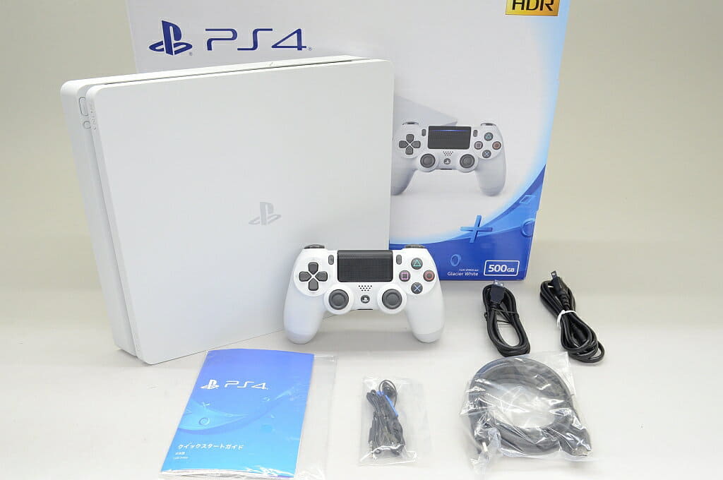 Used]PlayStation4 gray Shah white (500GB) CUH-2100AB02 BE