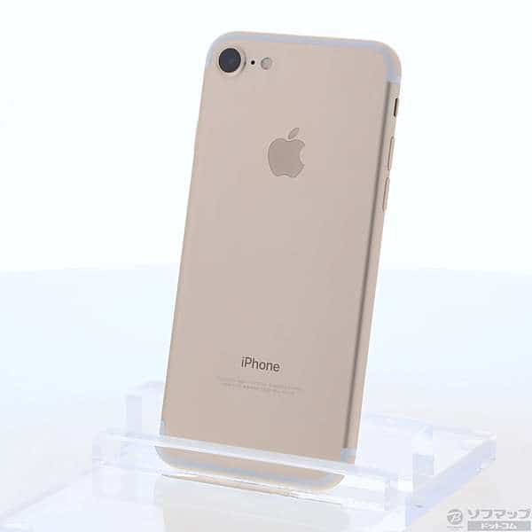 Used]Apple iPhone7 128GB Gold MNCM2J/A SIM-free 269-ud - BE 