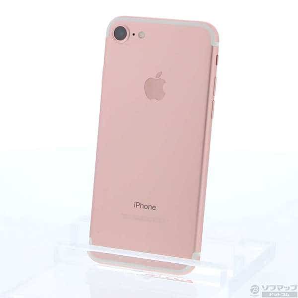 Used]Apple iPhone7 32GB Rose Gold MNCJ2J/A SIM-free 346-ud - BE 