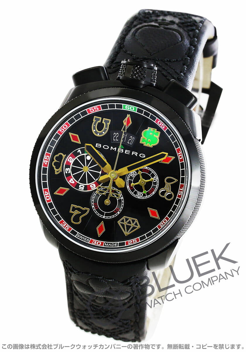 New]Bonn Bergh bolt 68 gambler Macao Chronograph world 888 watch
